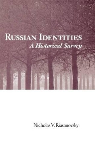 Cover of Russian Identities