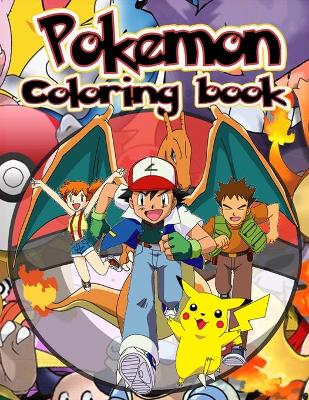 Book cover for Pokemon Coloring Book