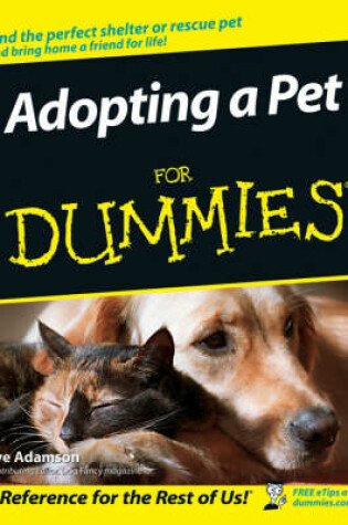 Cover of Adopting a Pet For Dummies