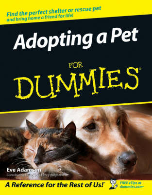 Cover of Adopting a Pet For Dummies