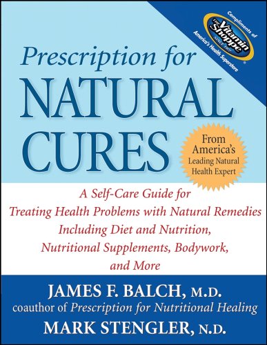 Book cover for Vitamin Shoppe Custom Edition Prescription for Natural Cures