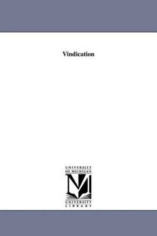 Cover of Vindication