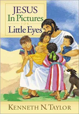 Book cover for Jesus In Pictures For Little Eyes