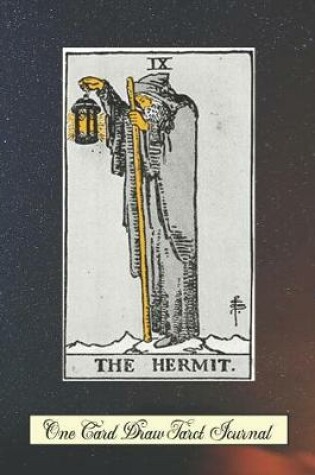 Cover of The Hermit One Card Draw Tarot Journal