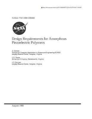 Book cover for Design Requirements for Amorphous Piezoelectric Polymers