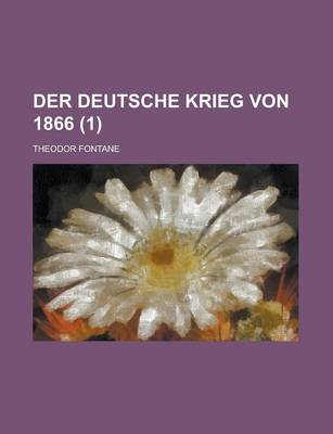 Book cover for Der Deutsche Krieg Von 1866 (1)
