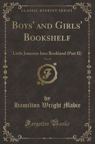 Cover of Boys' and Girls' Bookshelf, Vol. 20