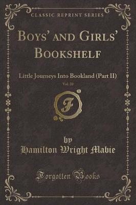 Book cover for Boys' and Girls' Bookshelf, Vol. 20