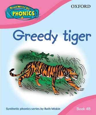 Book cover for Read Write Inc. Home Phonics Book 4B Greedy Tiger