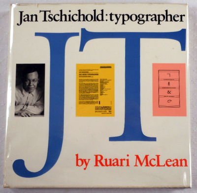 Book cover for Jan Tschichold, Typographer