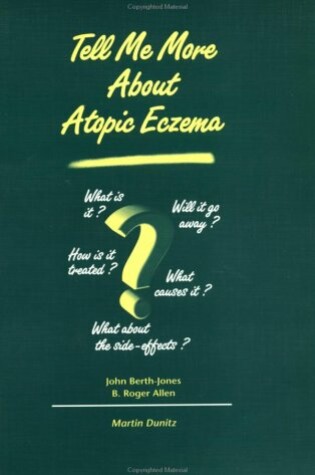 Cover of Tell Me More about Atopic Eczema