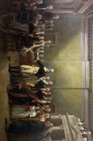 Cover of American Revolution General George Washington Resigning His Commission John Trumbull Painting Journal