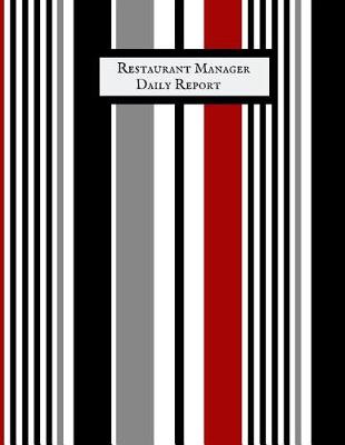 Book cover for Restaurant Manager Daily Report