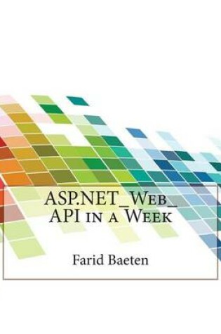 Cover of ASP.Net_web_api in a Week