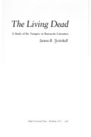 Cover of Living Dead