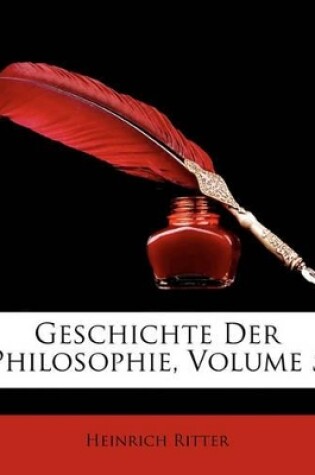 Cover of Geschichte Der Philosophie, Funfter Theil