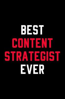 Book cover for Best Content Strategist Ever