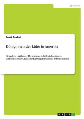 Book cover for Koeniginnen der Lufte in Amerika