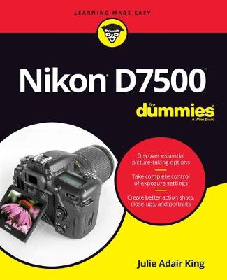 Book cover for Nikon D7500 For Dummies