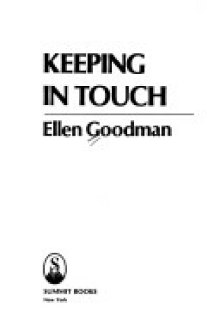 Cover of Keeping in Touch