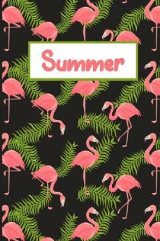 Cover of Pink Flamingo Summer Journal