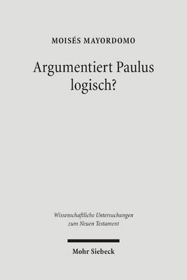 Book cover for Argumentiert Paulus logisch?