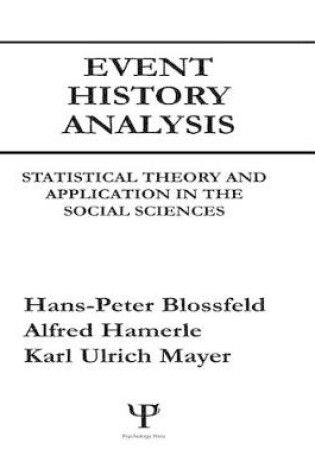 Cover of Event History Analysis