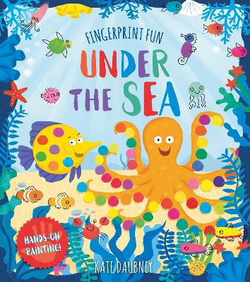 Book cover for Fingerprint Fun: Under the Sea