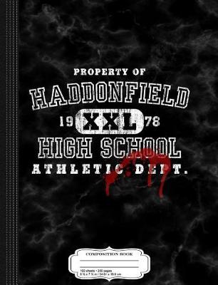 Book cover for Haddonfield High School Composition Notebook