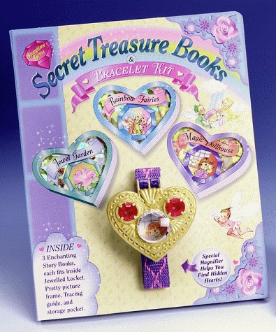 Book cover for Secret Treasure Books & Locket Bracelet Set