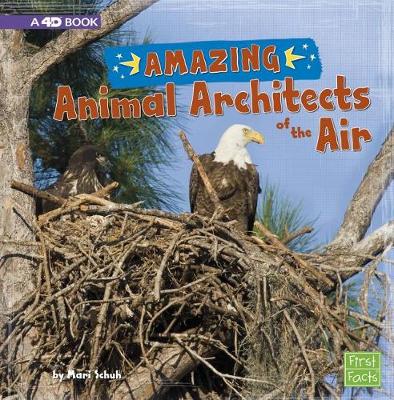 Book cover for Amazing Animal Architects of the Air: a 4D Book (Amazing Animal Architects)