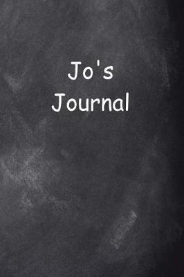 Cover of Jo Personalized Name Journal Custom Name Gift Idea Jo