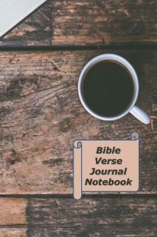 Cover of Bible Verse Journal Notebook