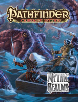 Book cover for Pathfinder Campaign Setting: Mythic Realms