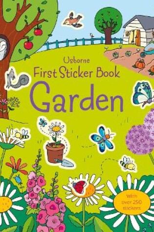 Cover of First Sticker Book Garden