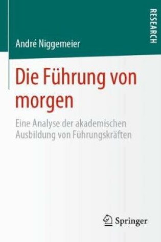 Cover of Die Fuhrung Von Morgen