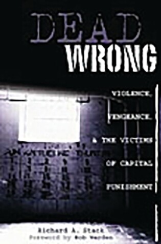 Cover of Dead Wrong