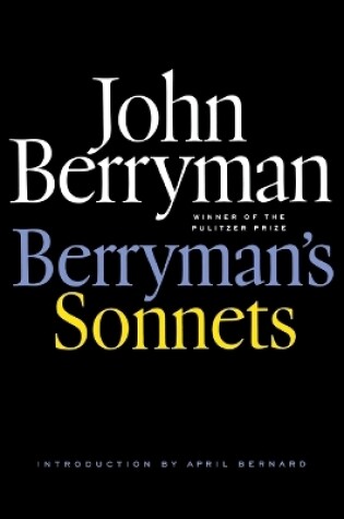 Cover of Berryman's Sonnets