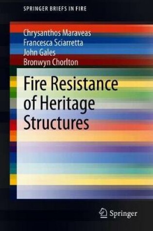 Cover of Fire Resistance of Heritage Structures