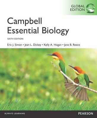 Book cover for Campbell Essential Biology, Modified MasteringBiology with eText, Online Purchase, Global Edition
