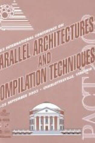 Cover of 2002 Paralell Architectures Compilation Tech(PA