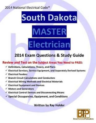 Book cover for South Dakota 2014 Master Electrician Study Guide