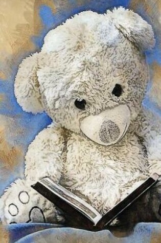 Cover of Teddy Bear Grunge Vintage Journal Notebook, Unruled & Unlined Paper