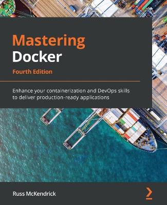 Book cover for Mastering Docker
