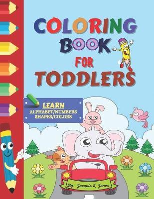 Book cover for Coloring Book for Toddlers