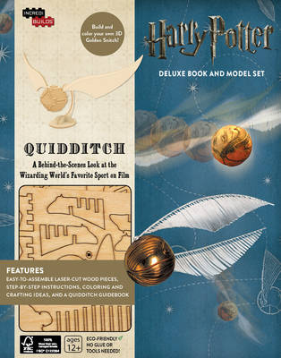 Cover of IncrediBuilds: Harry Potter: Quidditch Deluxe Book and Model Set