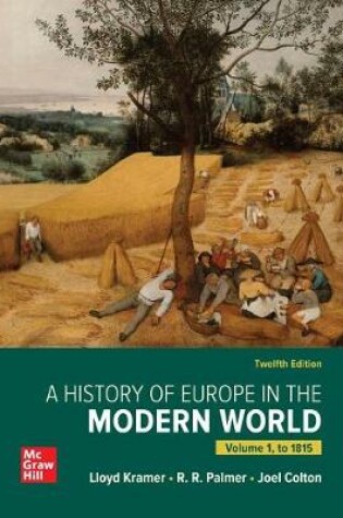 Cover of Looseleaf for a History of Europe in the Modern World, Volume 1