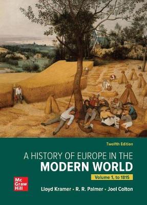 Book cover for Looseleaf for a History of Europe in the Modern World, Volume 1