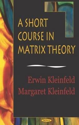 Book cover for Short Course in Matrix Theory