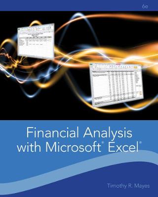 Book cover for Financial Analysis with Microsoft (R) Excel (R)